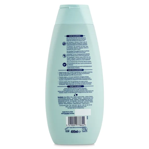 Champú anticaspa Schwarzkopf 400 ml 3