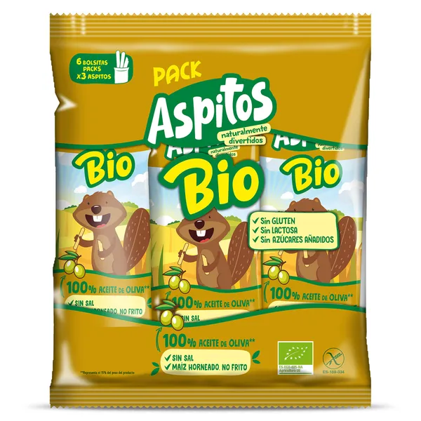 Aspitos bio Aspitos bolsa 6 x 6 g
