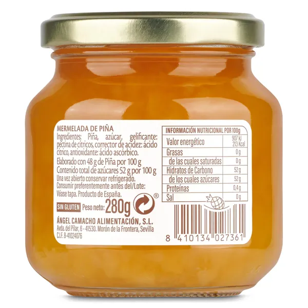 Mermelada de piña La vieja fábrica 280 g 3