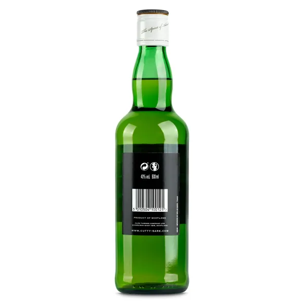 Whisky Cutty sark botella 50 cl 2