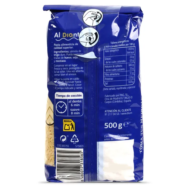 Piñones Al Diante Dia bolsa 500 g 2