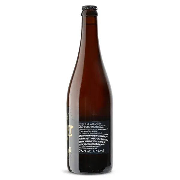 Cerveza artesana extra lúpulo Ramblers de Dia botella 75 cl 2