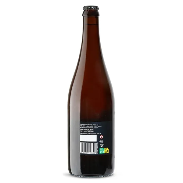 Cerveza artesana extra lúpulo Ramblers de Dia botella 75 cl 3
