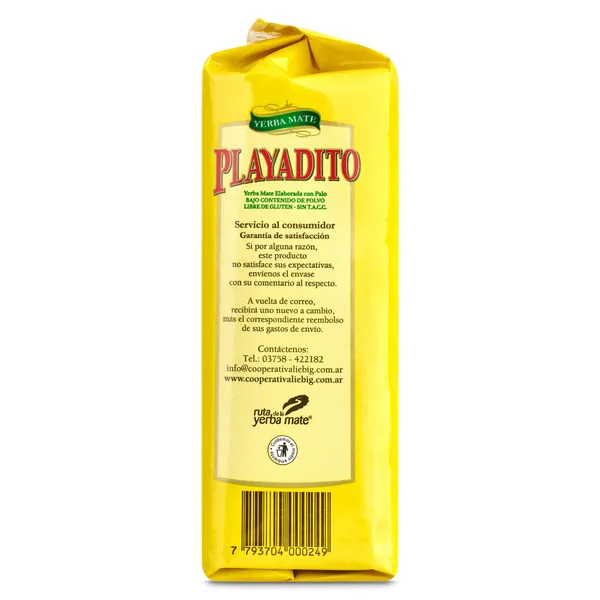 Yerba mate Playadito 250 g 3