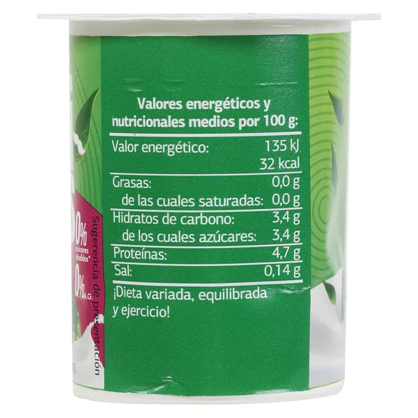 Bífidus natural edulcorado doble 0% Dia Láctea pack 4 x 125 g 4
