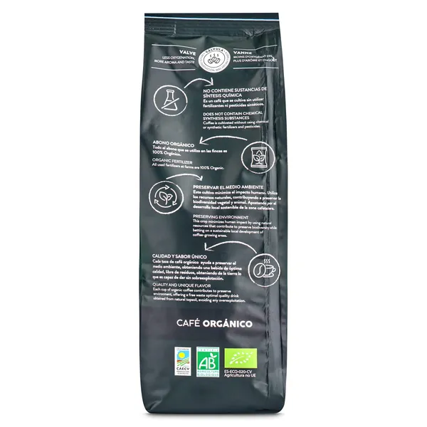 Café en grano ecológico Ubago 500 g 3