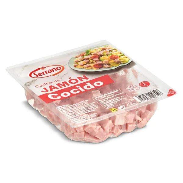 Jamón cocido en dados Serrano 150 g 3