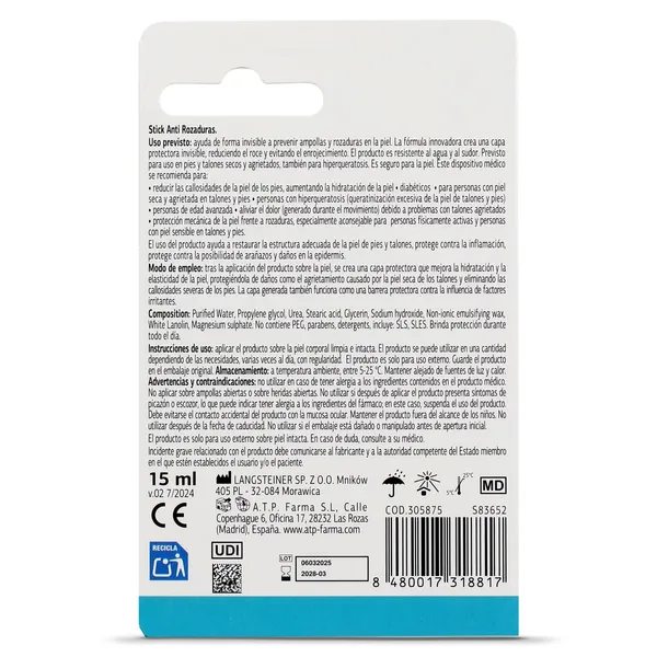 Stick antirozaduras Botikit de Dia caja 15 ml 3