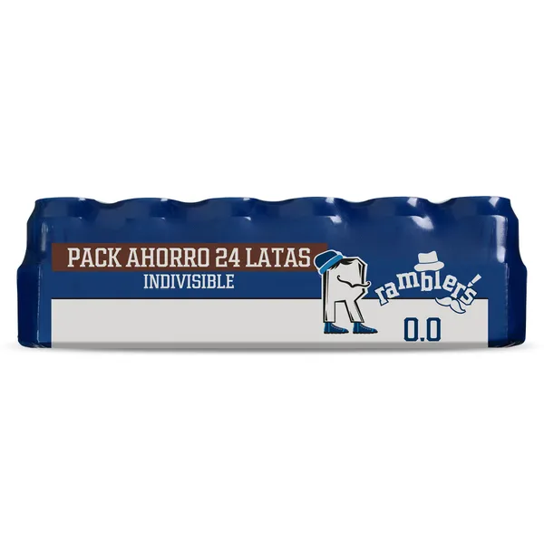 Cerveza 0,0% alcohol Ramblers de Dia lata 24 x 33 cl 4