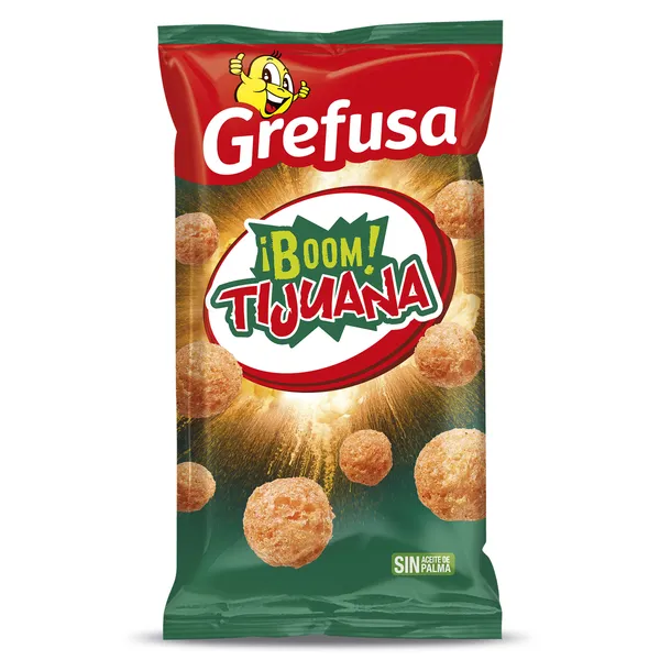 Snack de maíz boom tijuana Grefusa bolsa 85 g
