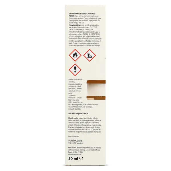 Ambientador mikado sicilian lemon Imaqe de Dia caja 50 ml 3