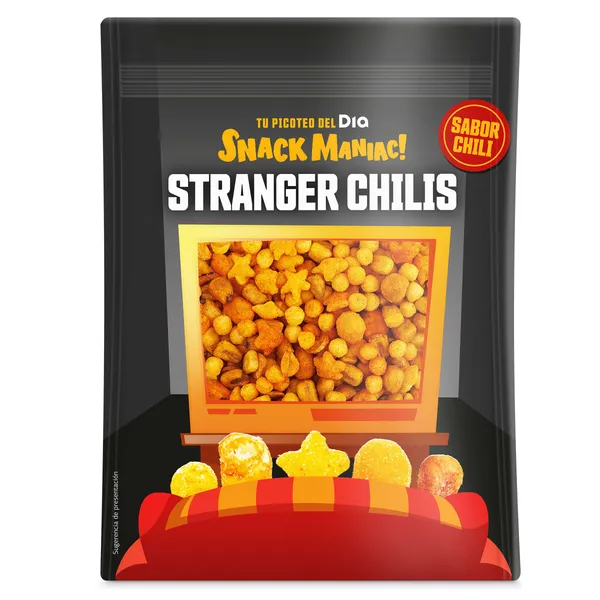 Mix de frutos secos sabor chili Dia Snack Maniac 200 g 2