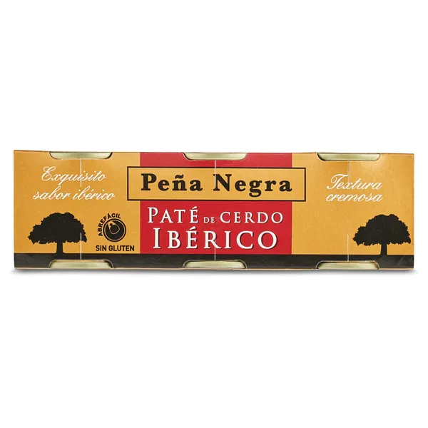 Paté de cerdo ibérico Argal 3 x 83 g 2