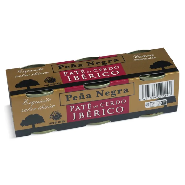 Paté de cerdo ibérico Argal 3 x 83 g 3
