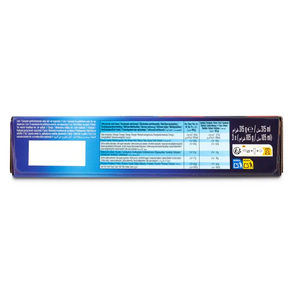 Helado sabor cola 3 unidades caja 315 g 3