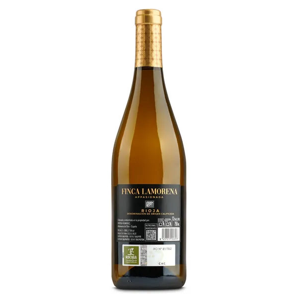 Vino blanco D.O. Rioja Finca la morena 75 cl 2