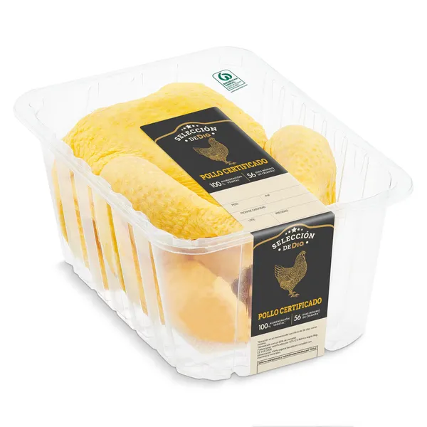 Pollo entero certificado Selección de Dia 2 Kg aprox. 4
