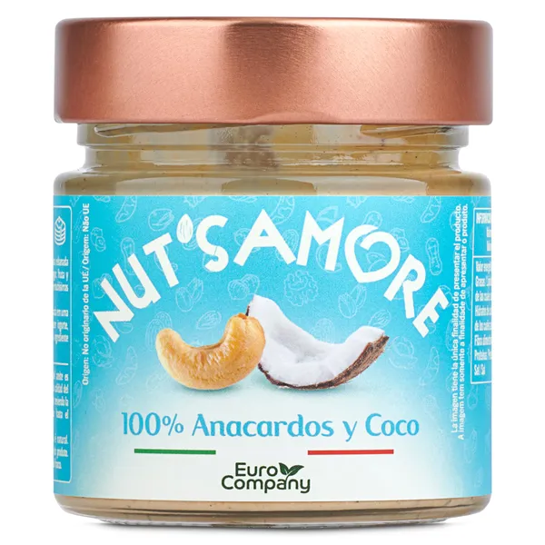 Crema de anacardos y coco Nut's amore 175 g 2