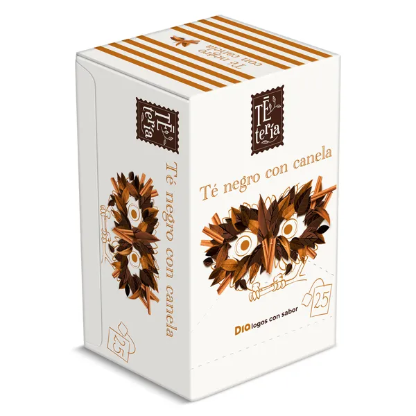 Té negro con canela Dia Tetería 25 unidades 4