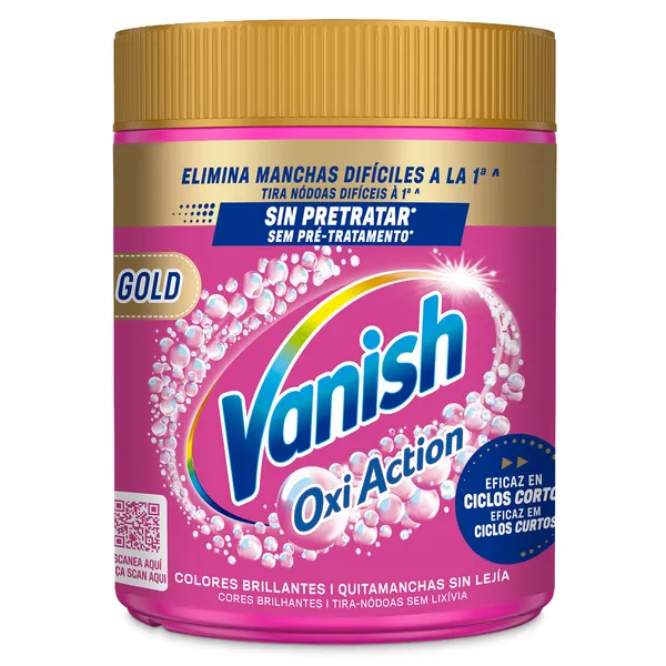 Quitamanchas para ropa de color gold Vanish 400 g 2