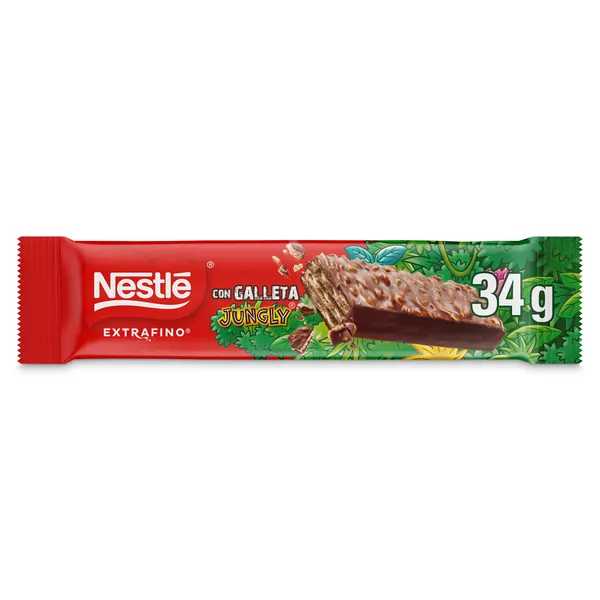 Barrita de chocolate y galleta Nestlé bolsa 1 unidad
