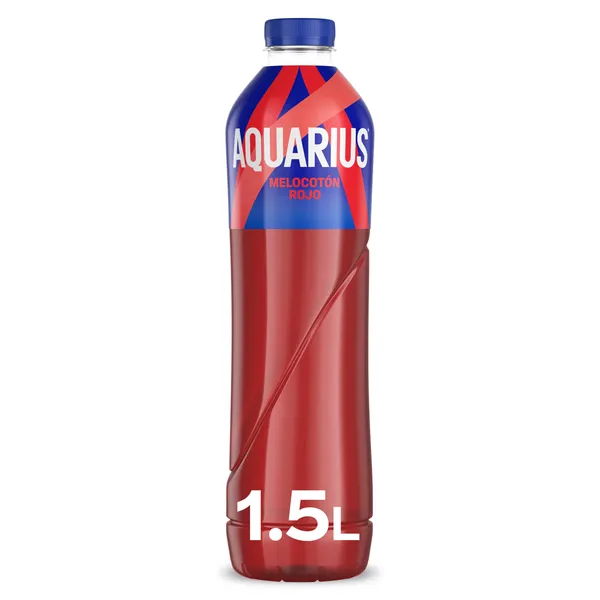 Aquarius de melocotón rojo 1,5 L 2