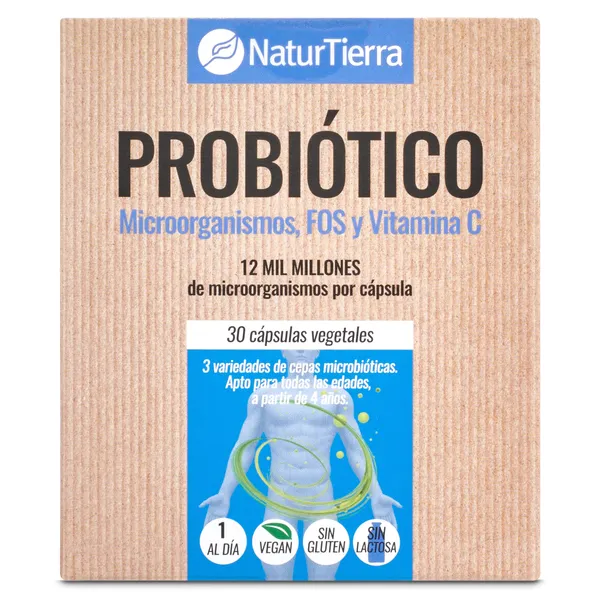 Probiótico Natur Tierra bote 30 unidades 2