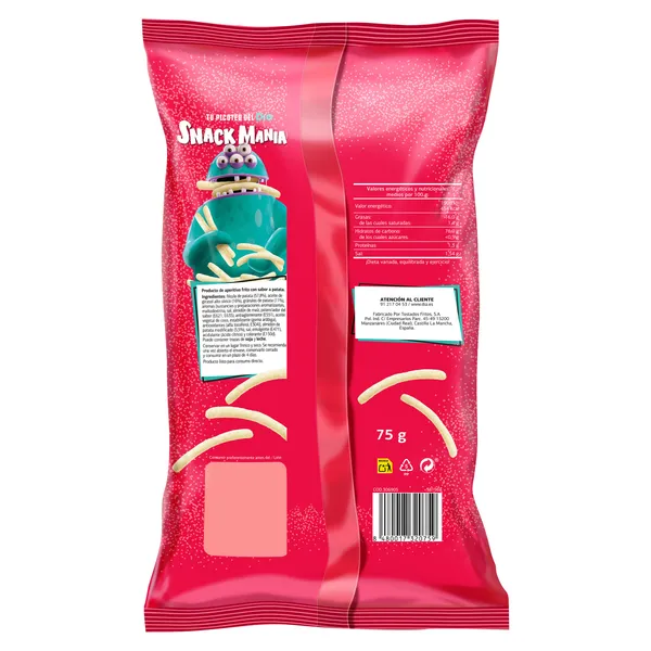 Palitos de patata Snack Maniac de Dia bolsa 75 g 2