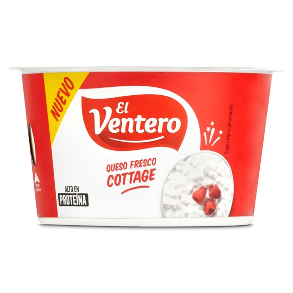 Queso fresco cottage El ventero 180 g 2