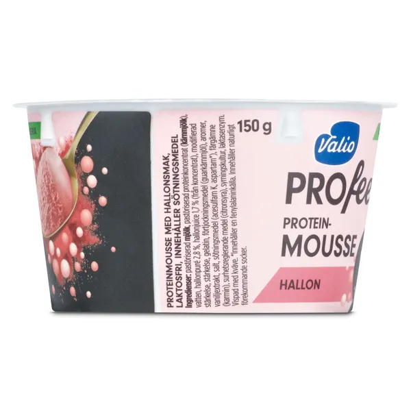 Mousse de frambuesa alta en proteínas Valio vaso 150 g 4