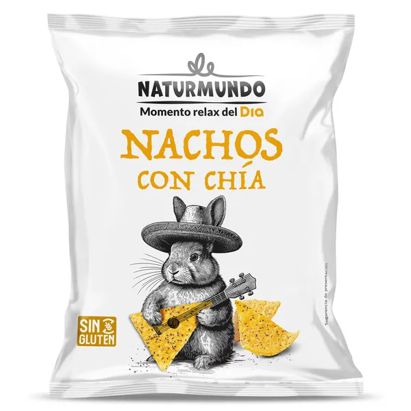 Nachos con chía Dia Naturmundo 130 g