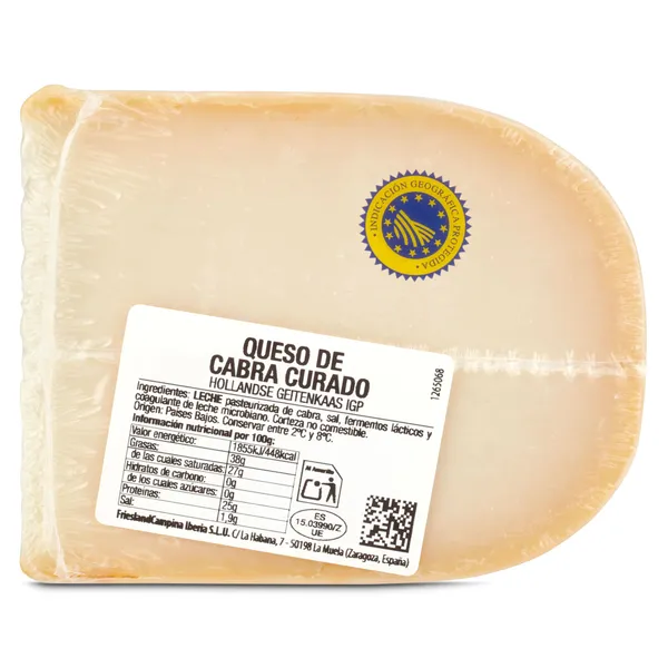 Queso de cabra curado Hollandse Geitenkaas I.G.P. Quesería del Mundo 175 g 4