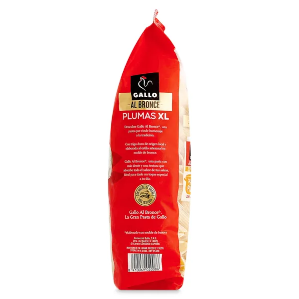 Plumas XL al bronce Gallo 450 g 2