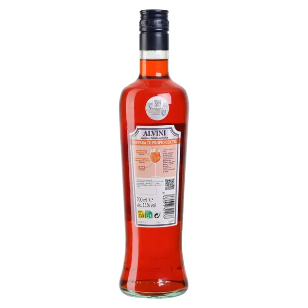 Bebida aperitivo italiano Alvini botella 70 cl 2