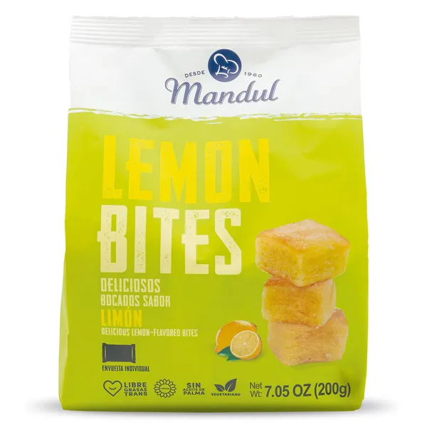 Bizcochitos de limón Mandul 200 g 2