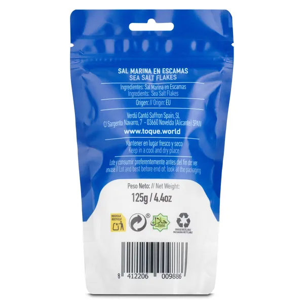 Sal en escamas Toque 125 g 3