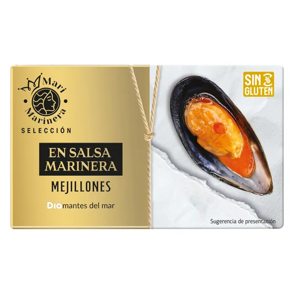 Mejillones en salsa marinera Dia Mari Marinera lata 65 g 2
