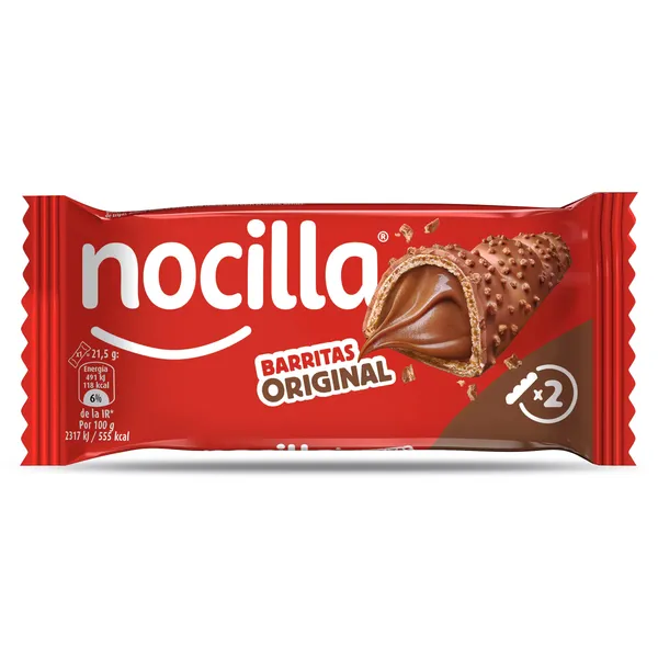 Barritas originales Nocilla bolsa 43 g 2