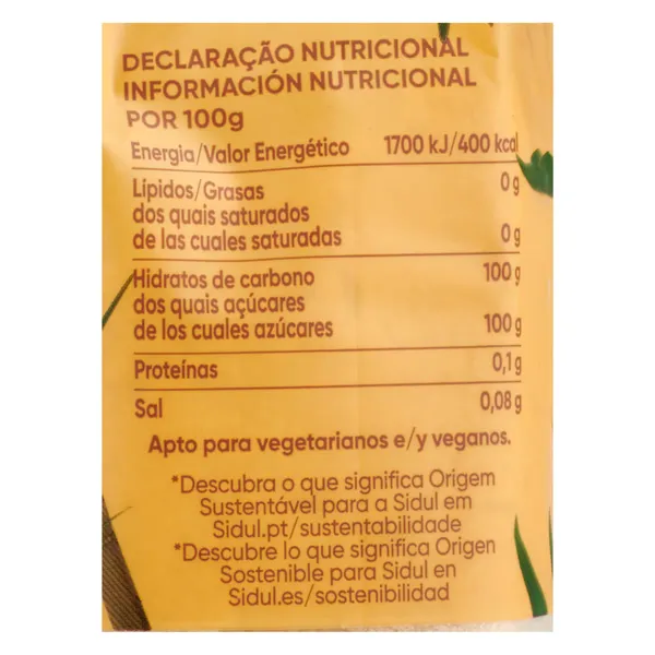 Azúcar amarillo Sidul 500 g 4
