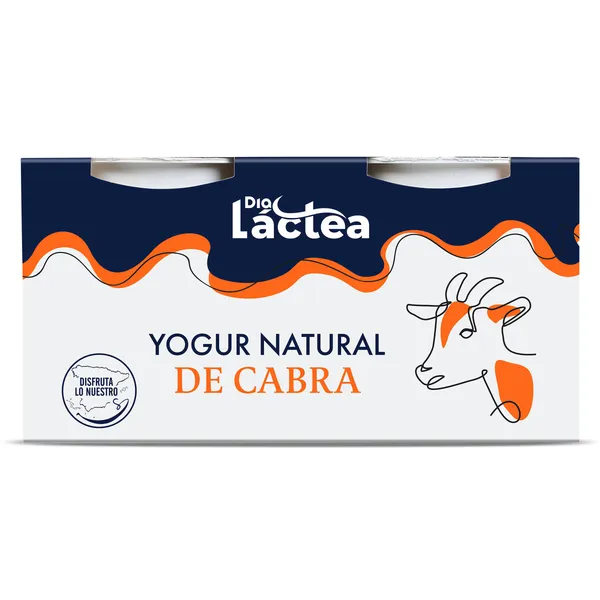 Yogur natural de cabra Dia Láctea pack 2 x 125 g 3