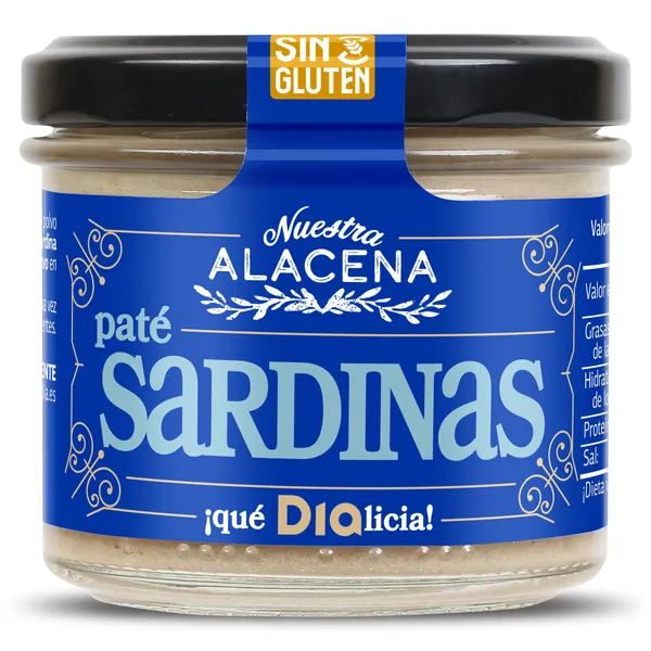 Paté de sardinas Dia Nuestra Alacena 110 g 2