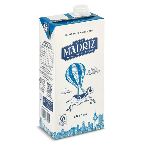 Leche entera Madriz 1 L 3