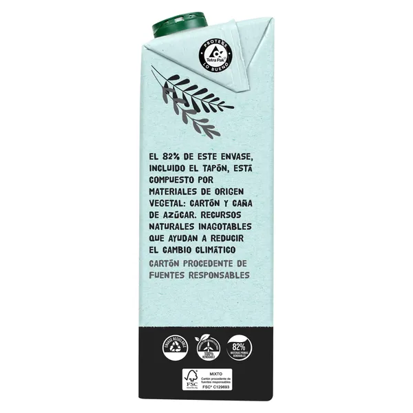 Bebida de avena con cacao Vegedia brik 1 l 4