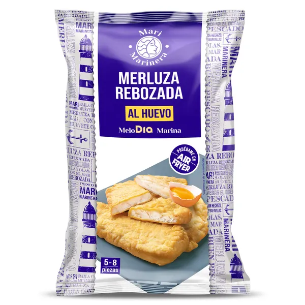 Filetes de merluza rebozados Dia Mari Marinera 500 g 2