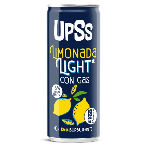 Limonada light con gas Dia Upss 330 ml 2