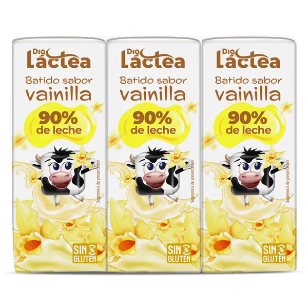 Batido de vainilla Dia Láctea 3 x 200 ml 2
