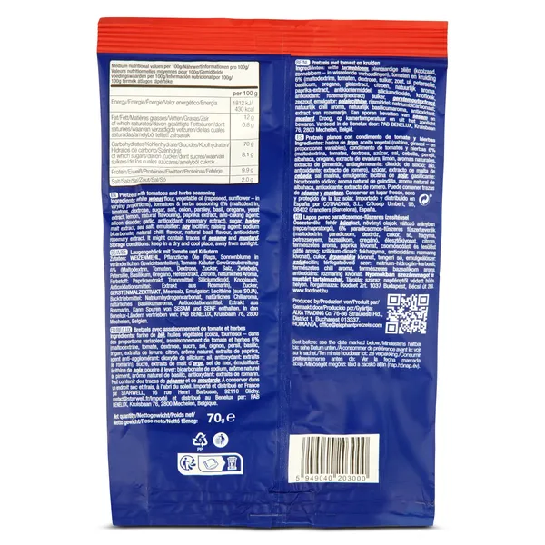 Galletas saladas tomate y hierbas Elephant 70 g 4