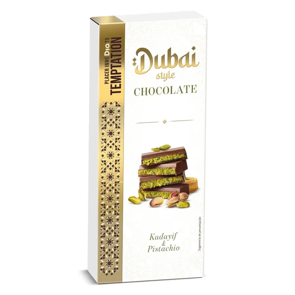 Chocolate con pistacho estilo Dubai Dia Temptation 150 g 3
