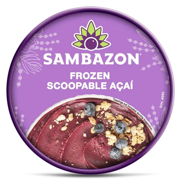 Helado de açai Sambazon tarrina 380 g 2