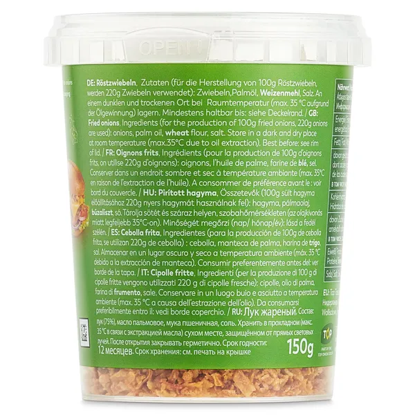 Cebolla frita Toptaste 150 g 5